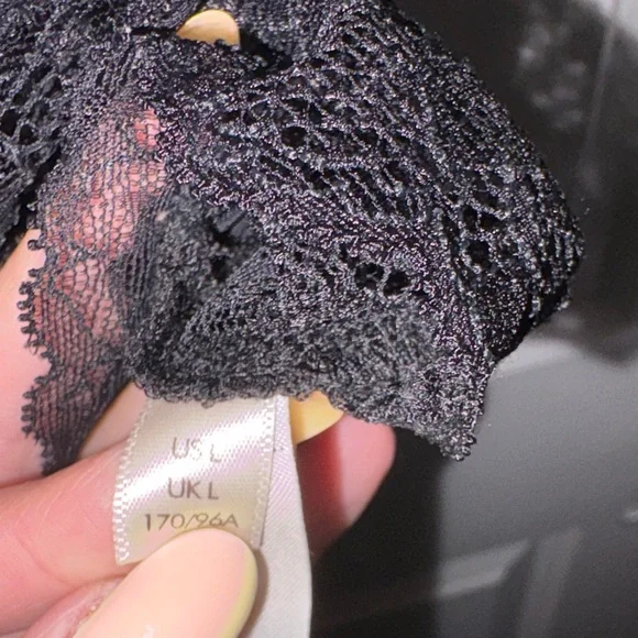 Free People Black Lace Bralette - Picture 3 of 4